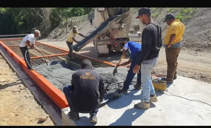 Infraestructura de pesaje para tránsito de vehículos